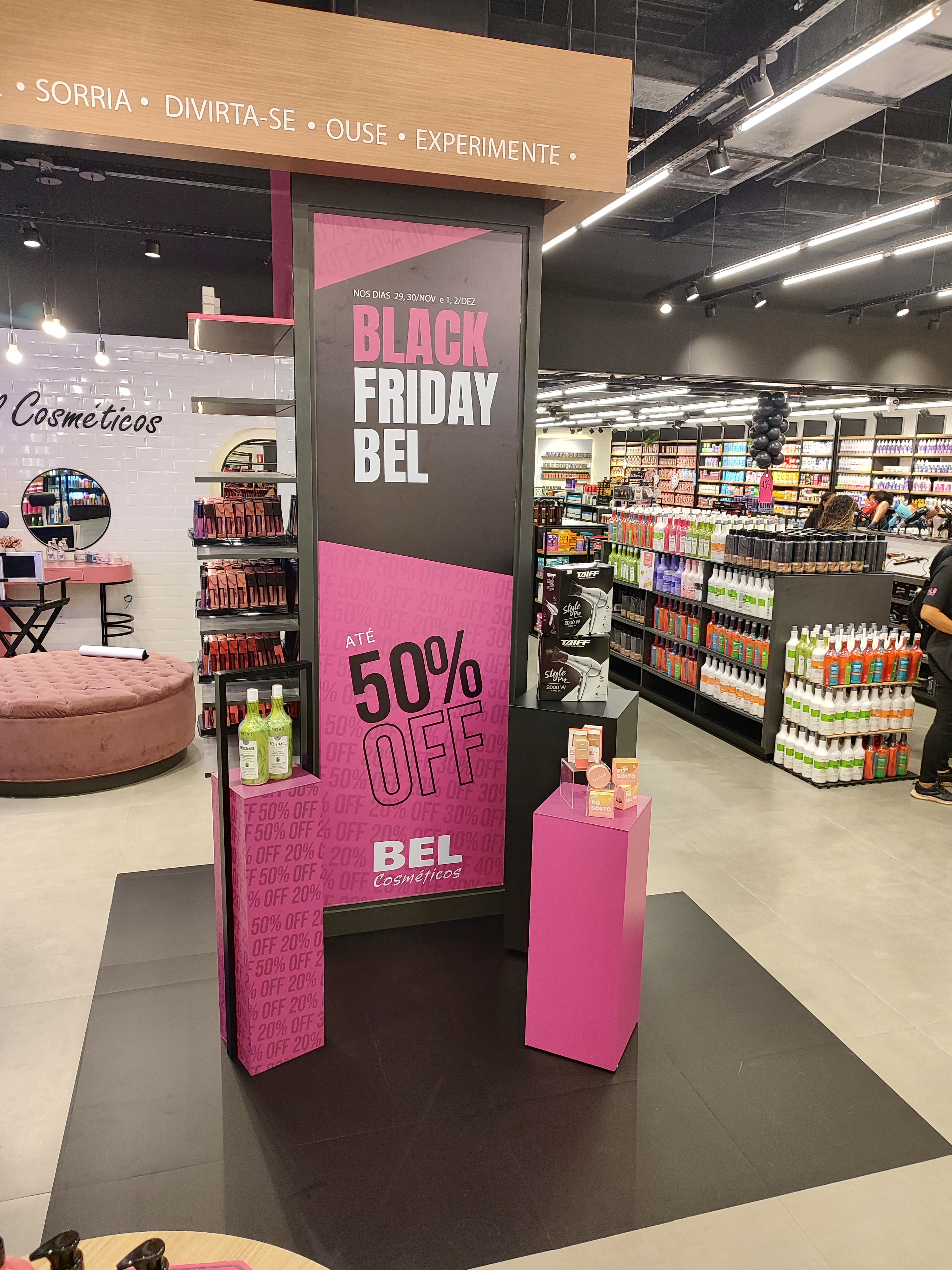 BEL Cosméticos - Black Friday promocional
