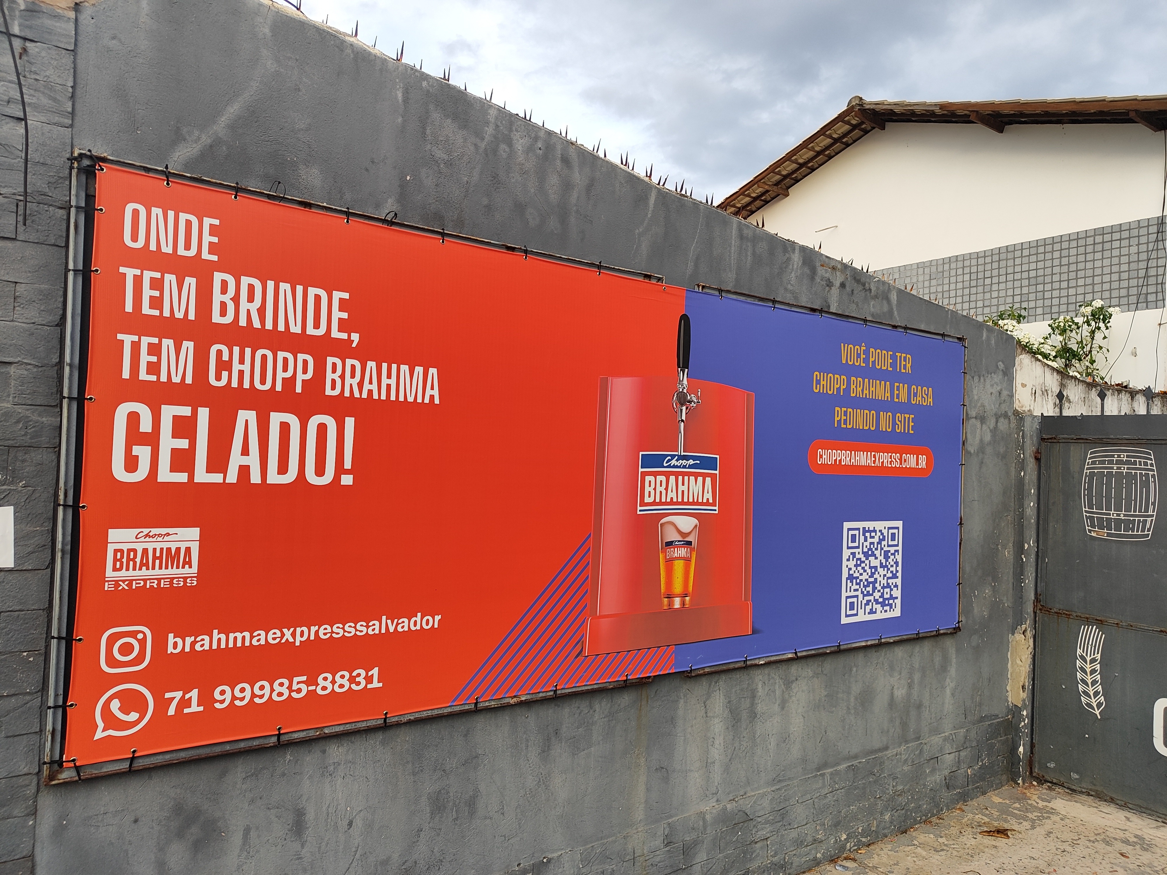 Brahma Express - Banner externo