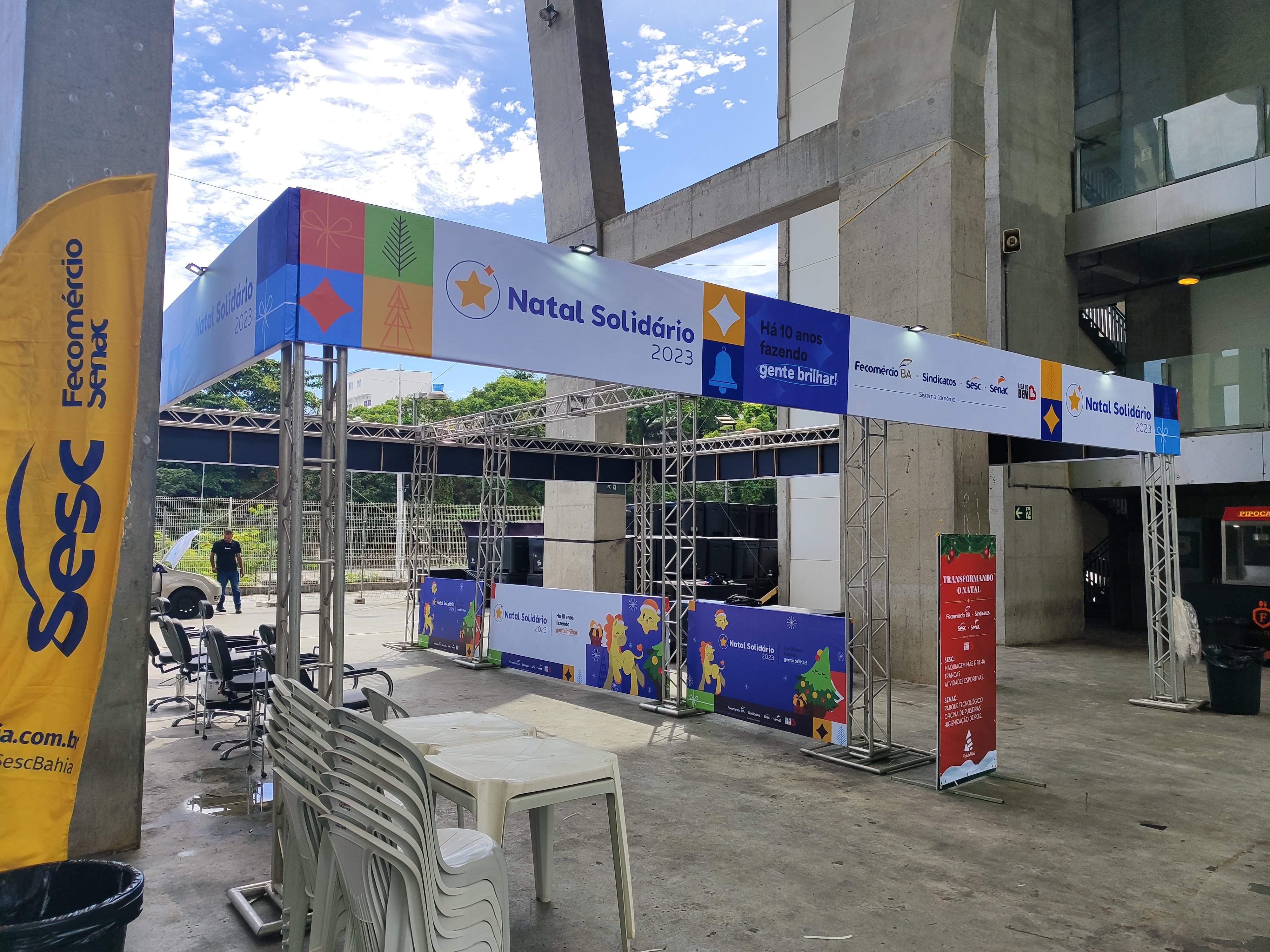 Natal Solidário 2023 - Estrutura completa