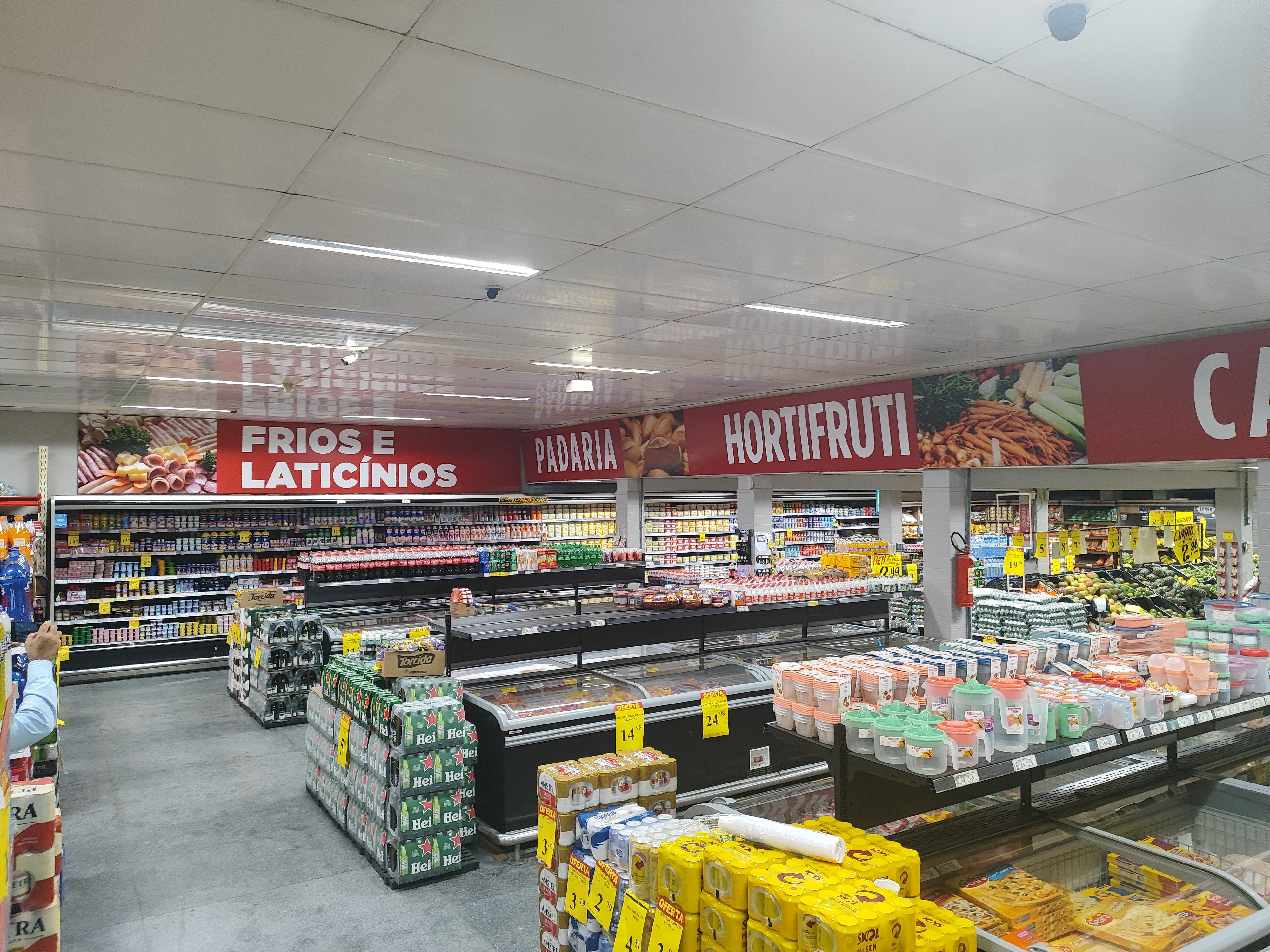 Supermercado - Banners de setores
