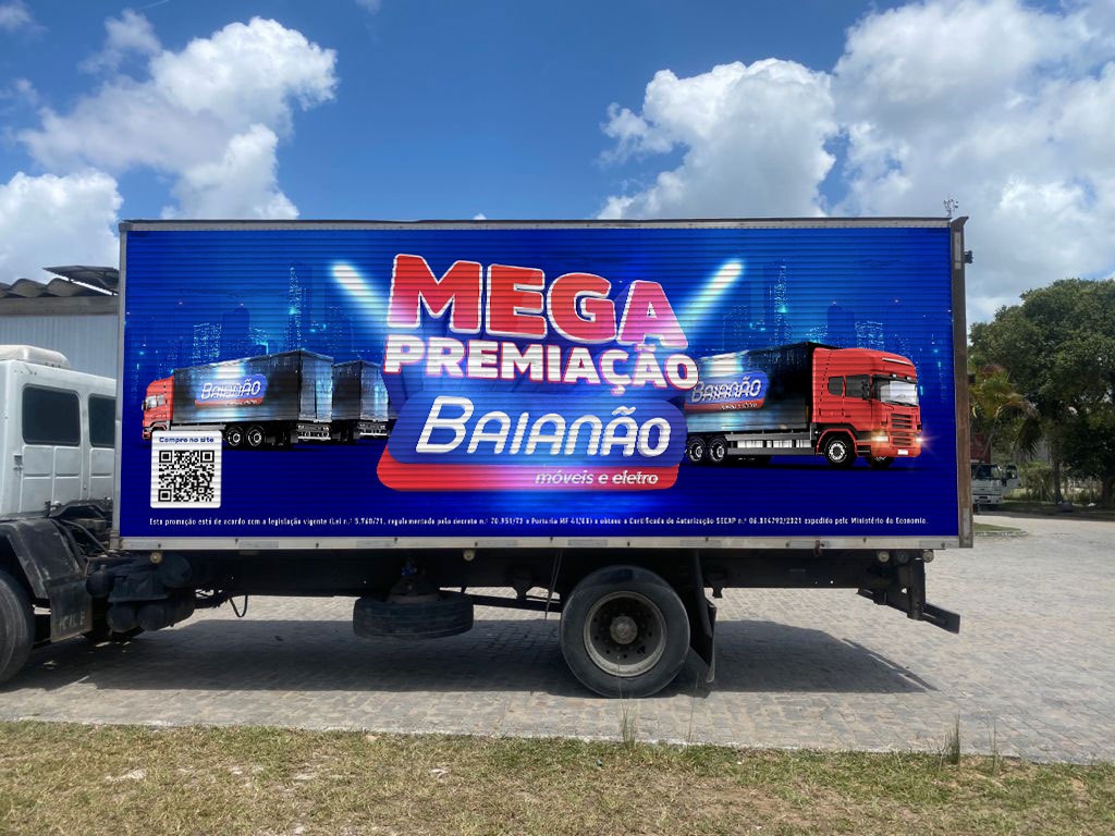 Baianão Móveis - Caminhão completo