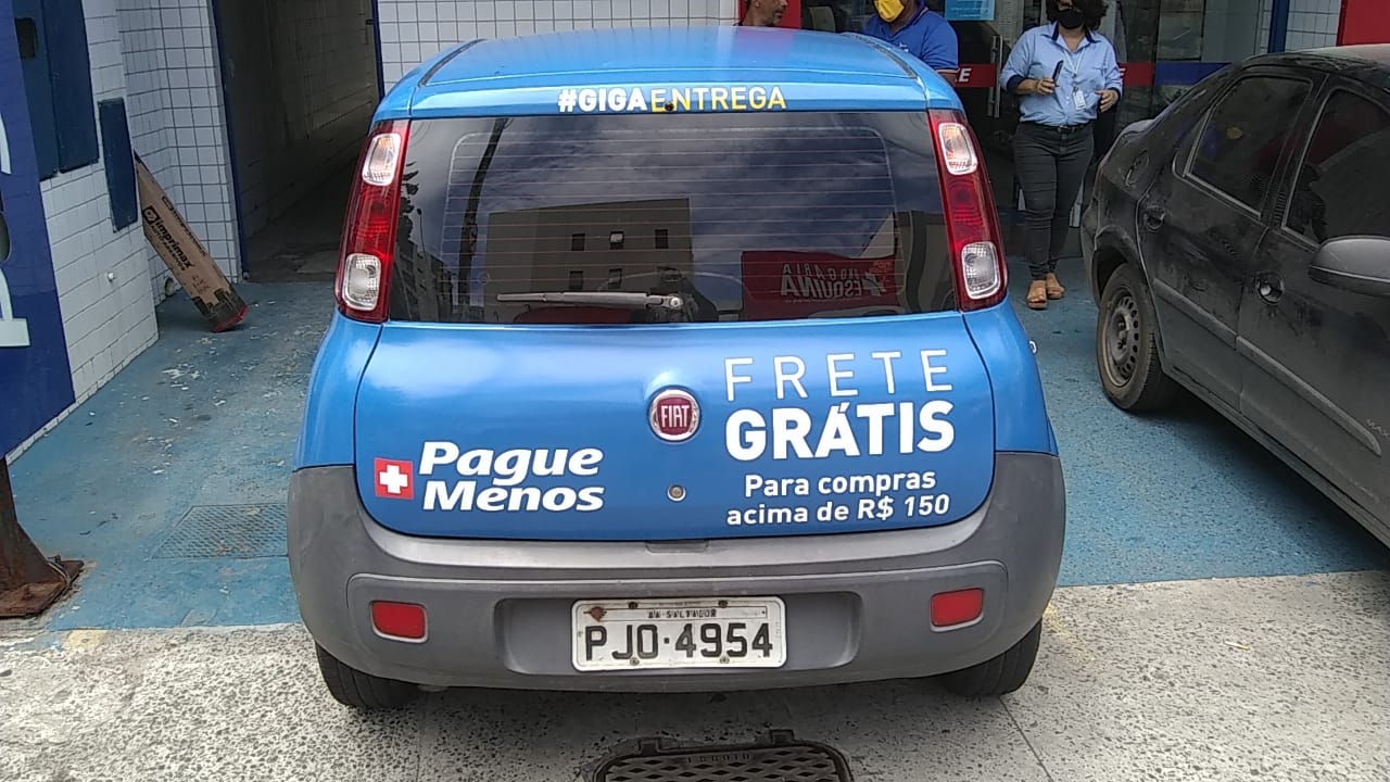 Pague Menos - Frete Grátis traseira