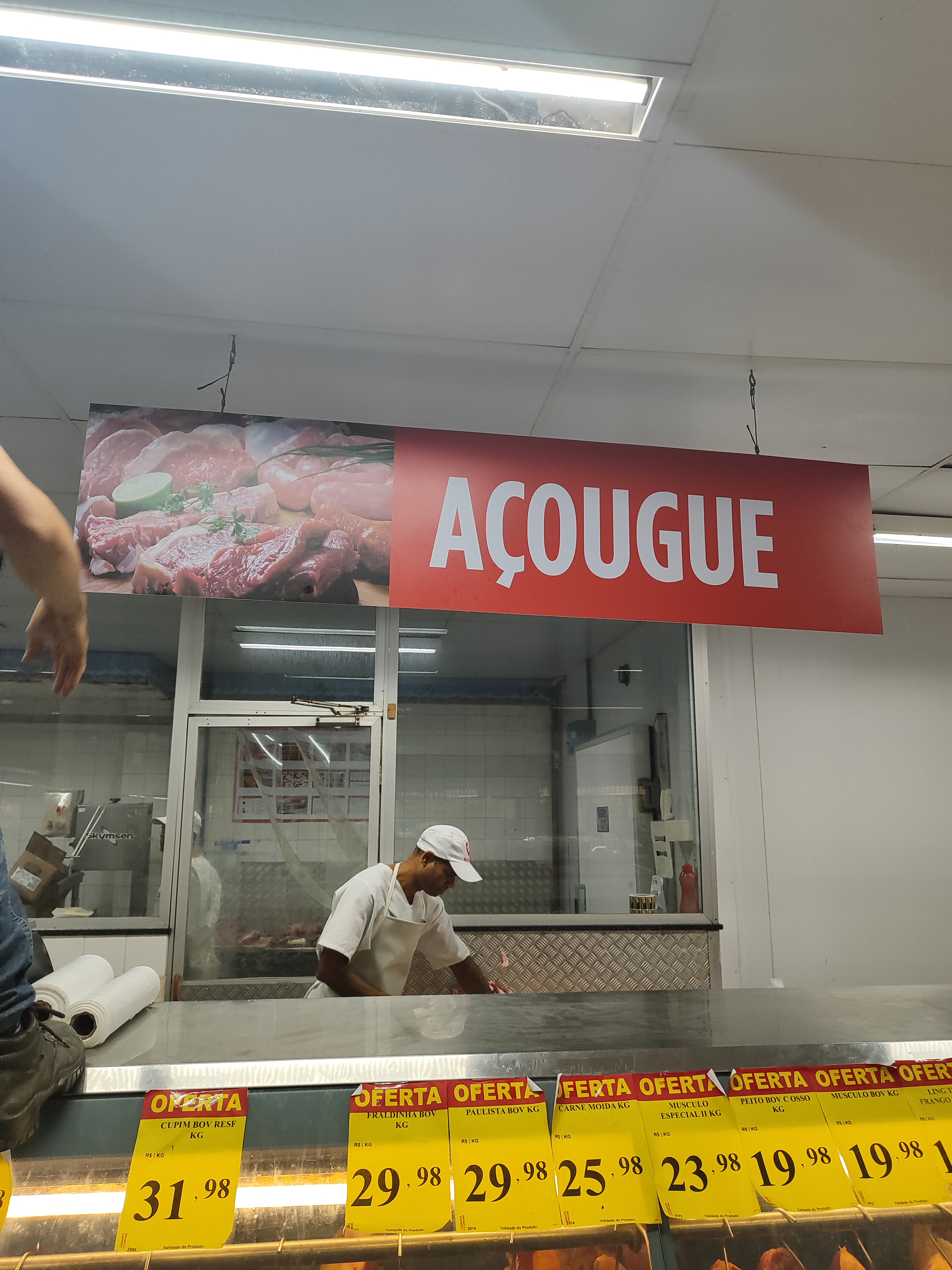 Sinalização de setor - Açougue