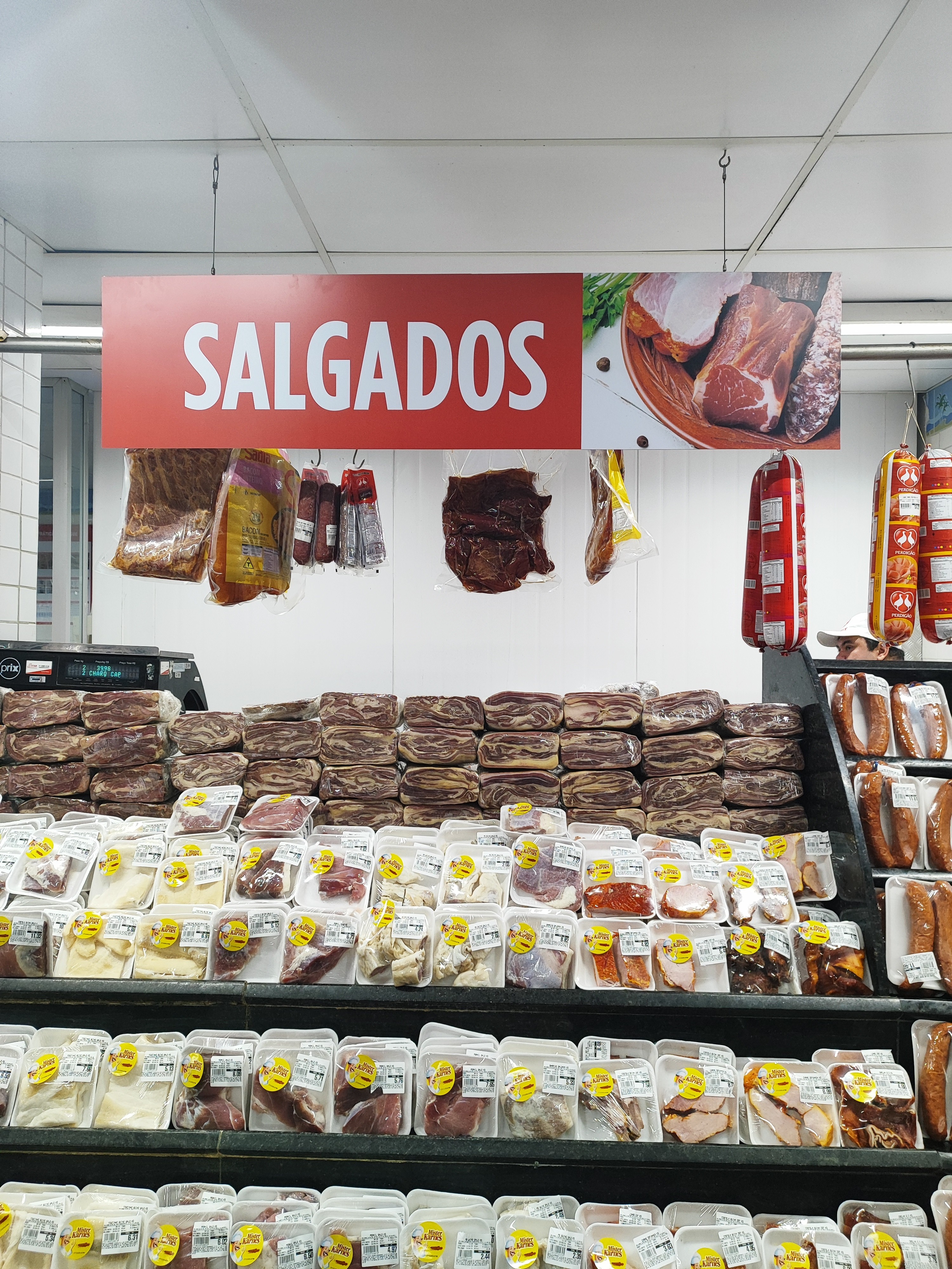 Sinalização de setor - Salgados