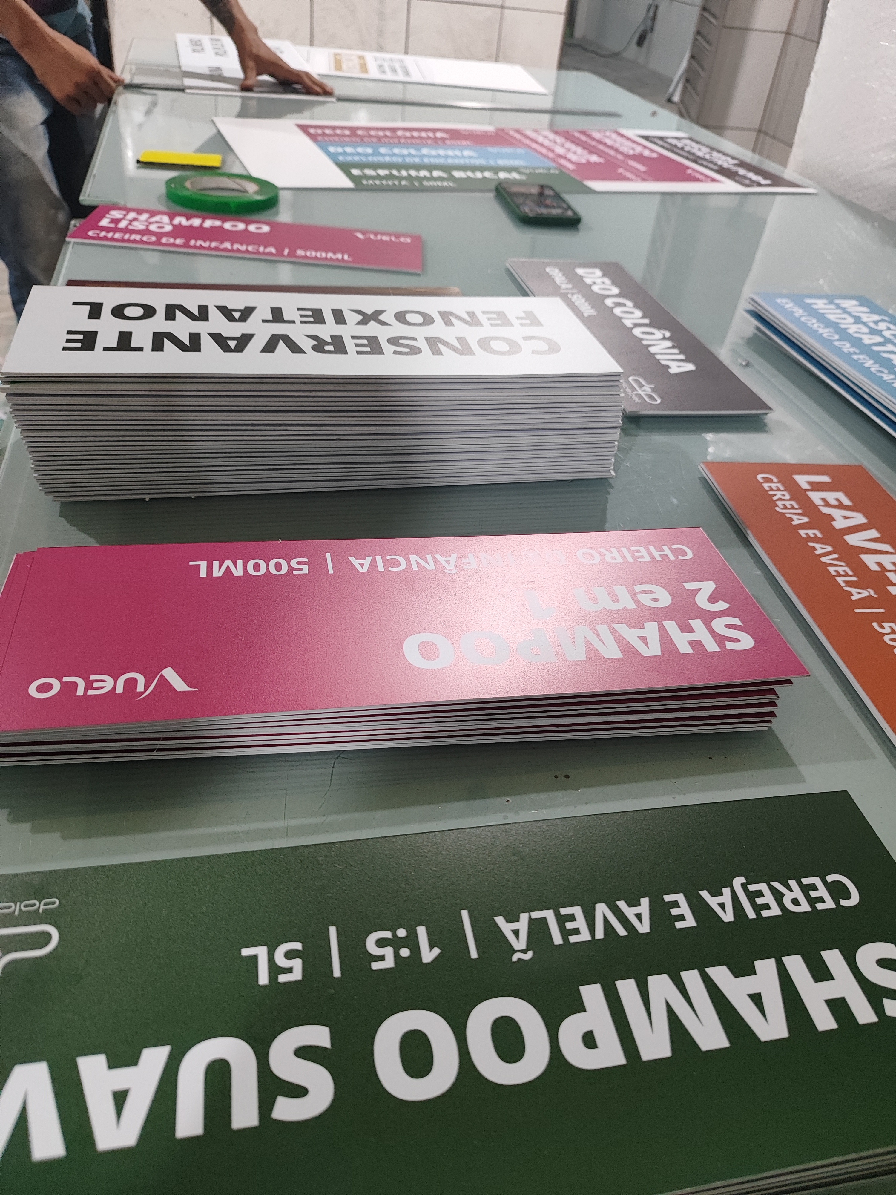 Vuelo - Etiquetas de produtos